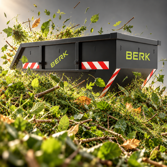 Container für Grünabfall
