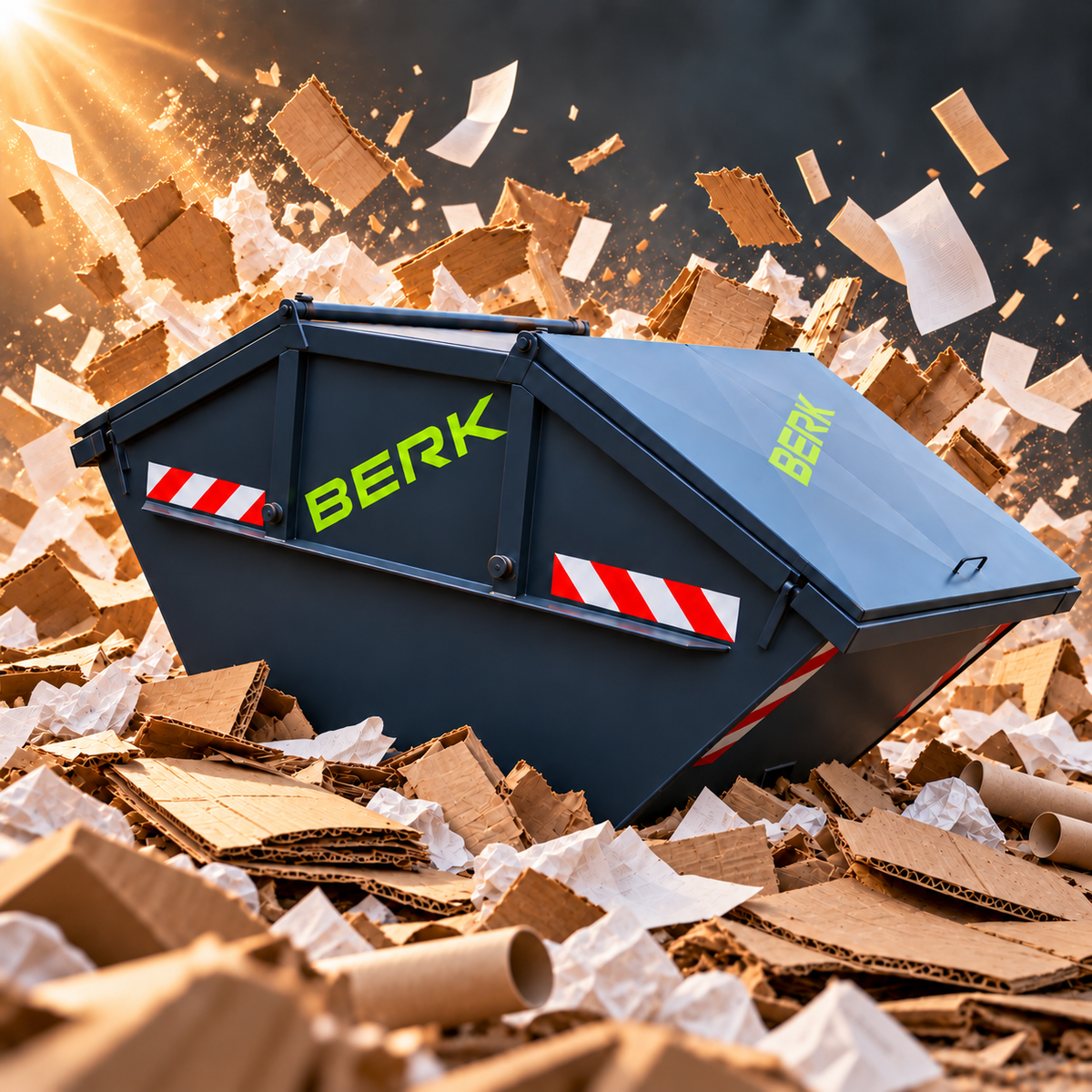 Container für Papier/Pappe